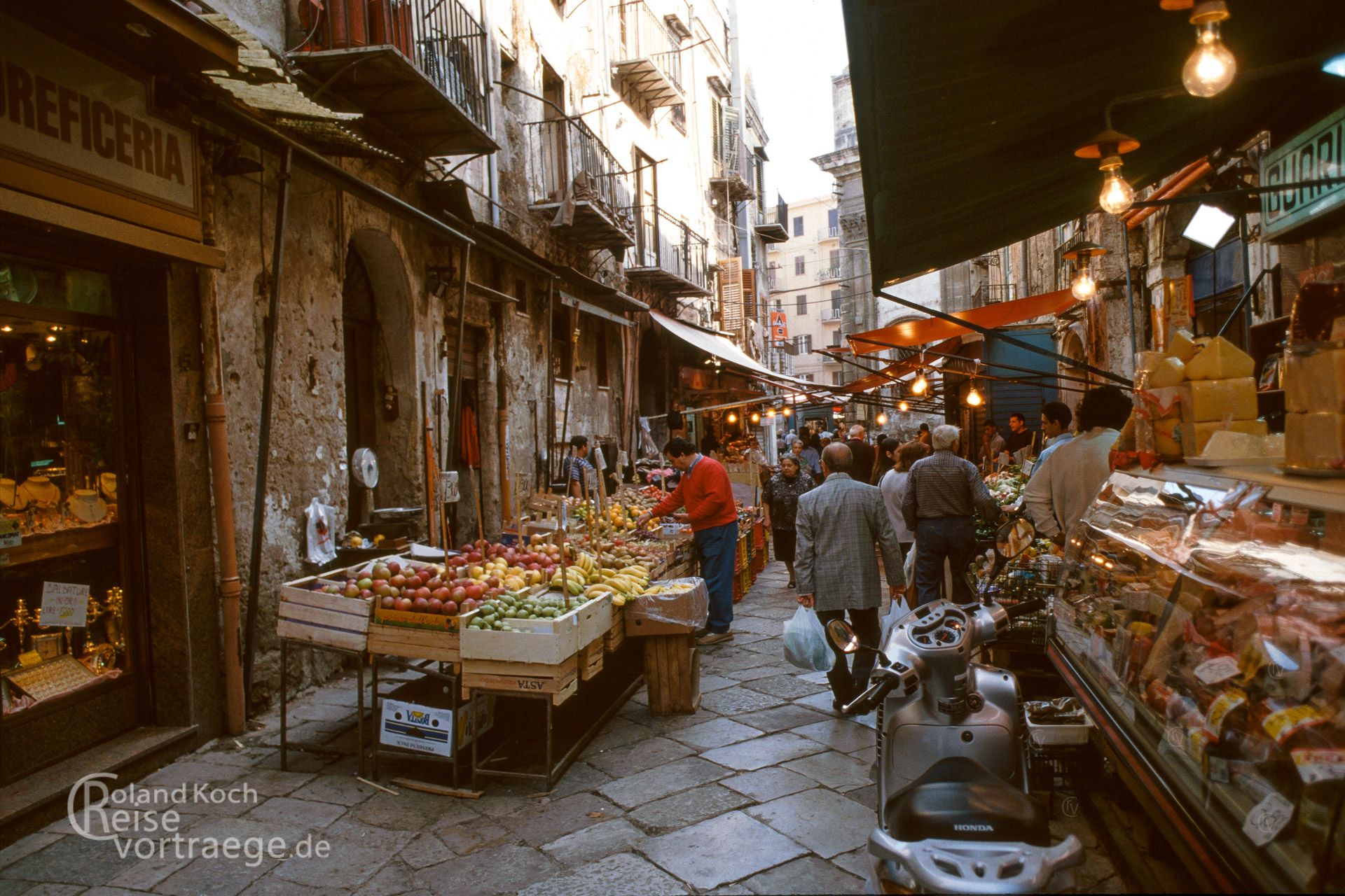 Markt in Palermo, Sizilien, Italien